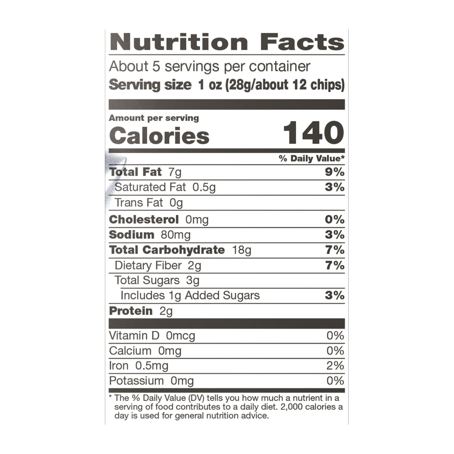 Sweet Potato Tortilla Chips - 12 Pack (5.5 OZ Each)