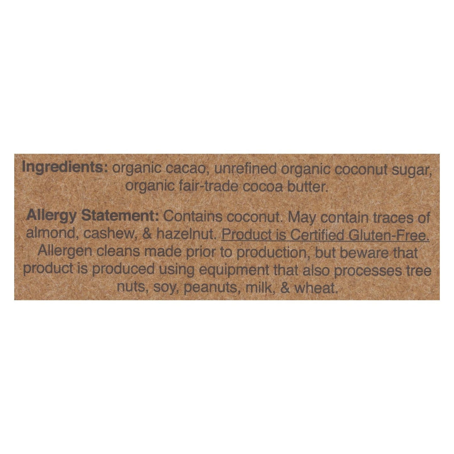 Hu - Dark Chocolate Bar Simple - Case of 12-2.1 OZ