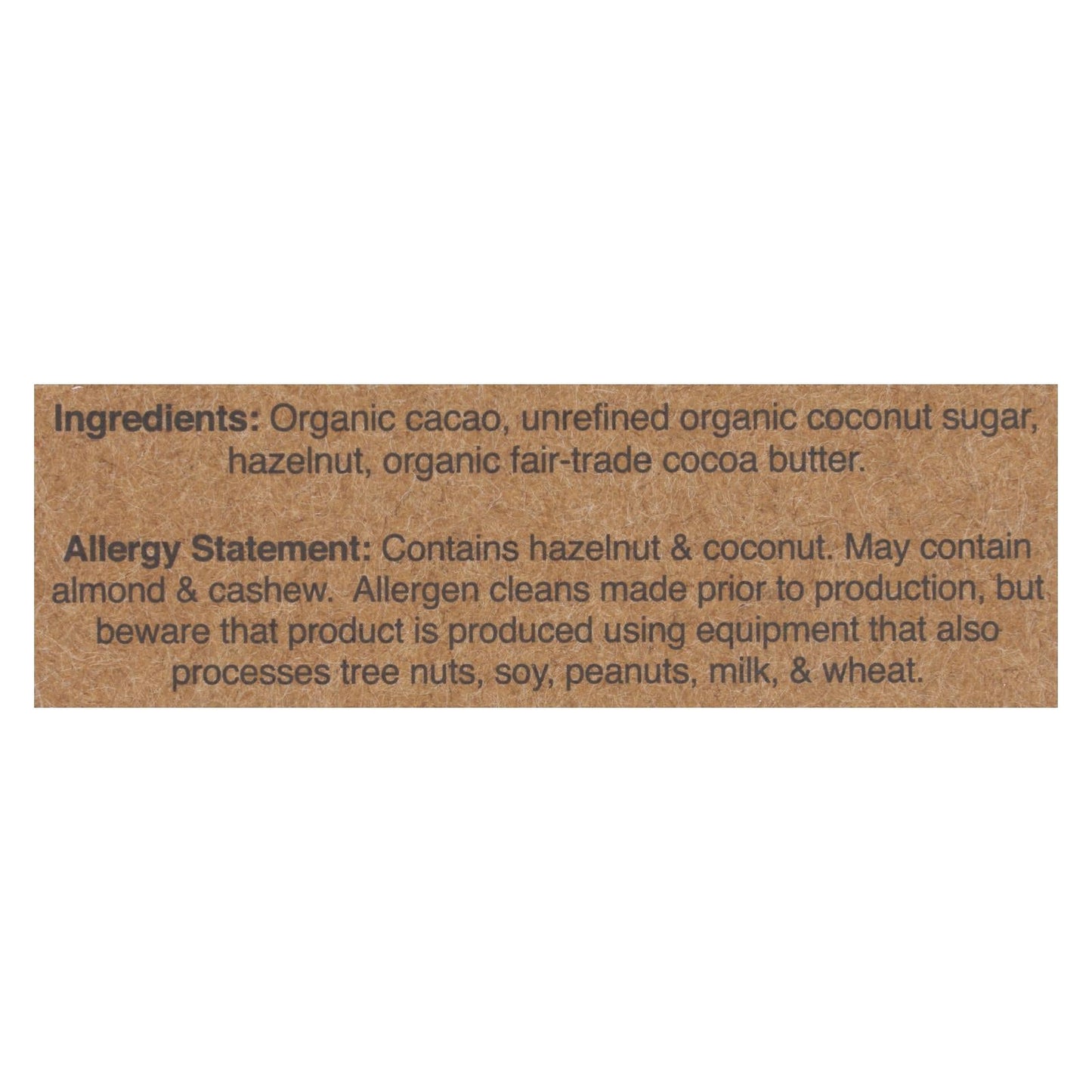 Hu - Dark Chocolate Bar Hazelnut Butter - Case of 12-2.1 OZ