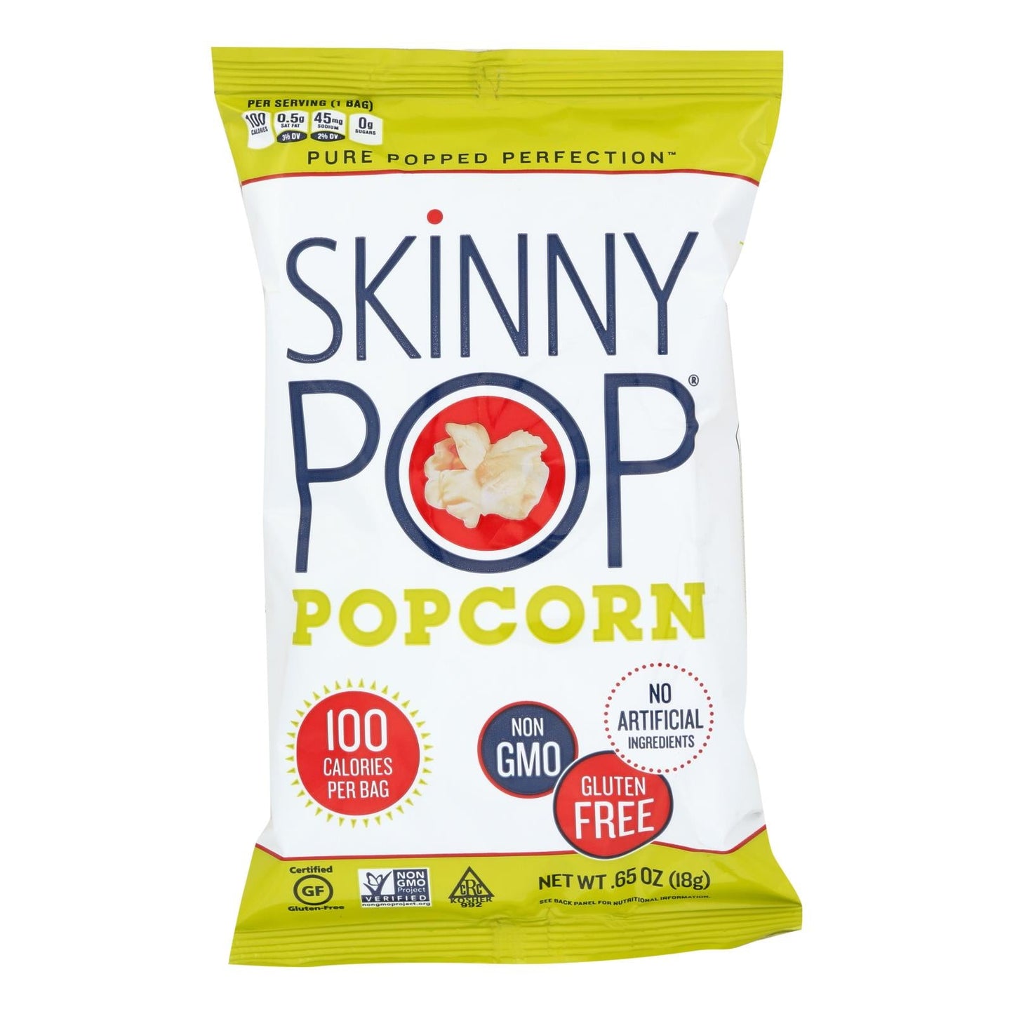 Skinnypop 100 Calorie Popcorn Bags, 30 Count