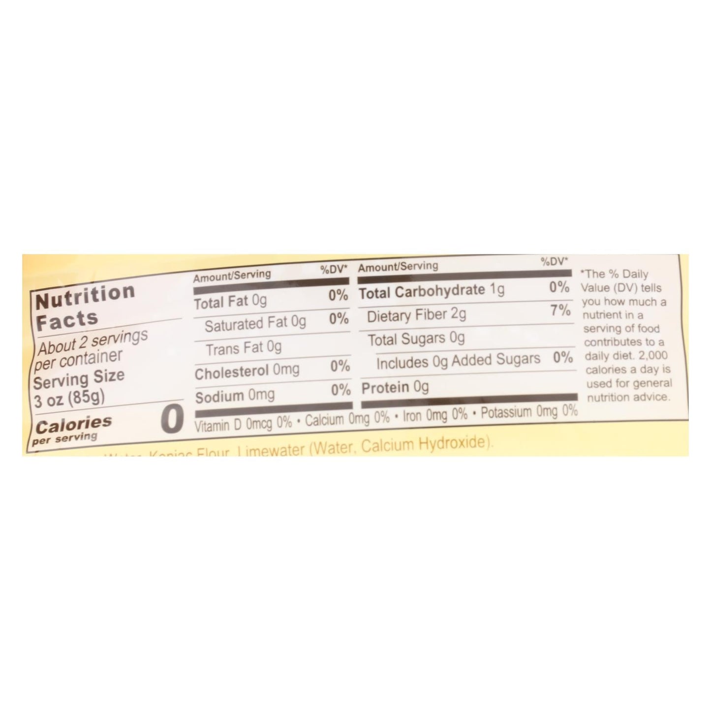 Miracle Noodle Shirataki Fettuccini, 7 Oz, Pack of 6