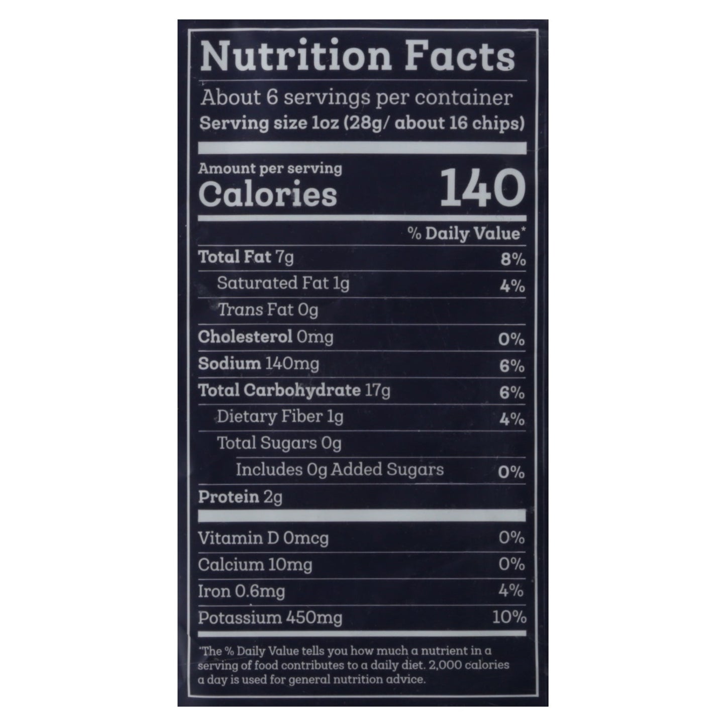 Siete - Kettle Chip Sea Salt - Case Of 6-5.5 Oz