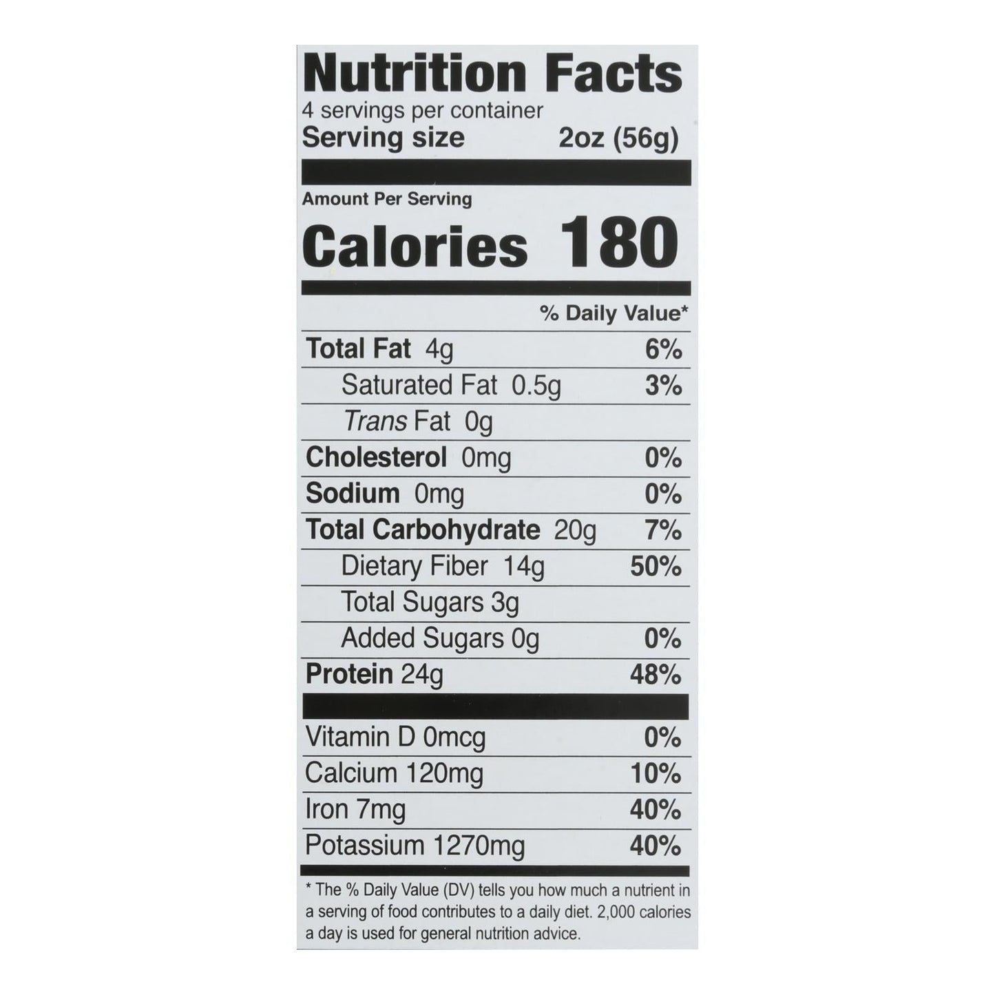 Edamame & Mung Bean Fettuccine Pasta - 6 Pack, 8 Oz.