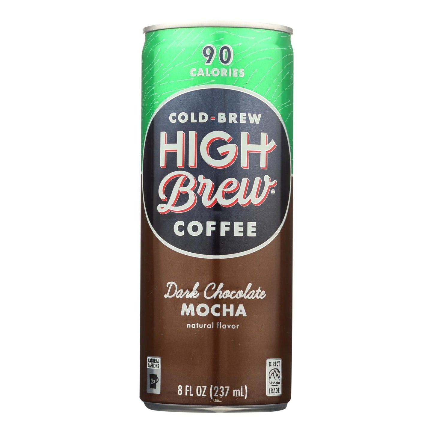 High Brew Dark Chocolate Mocha Coffee, 8 oz, Case of 12