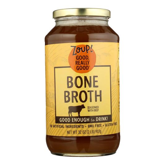 Zoup! Beef Bone Broth, 31 Fl Oz, Case of 6