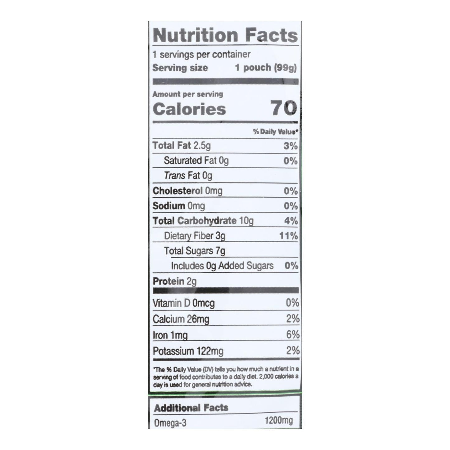 Chia Squeeze Snack - Green Magic - 16 Pack - 3.5 Oz