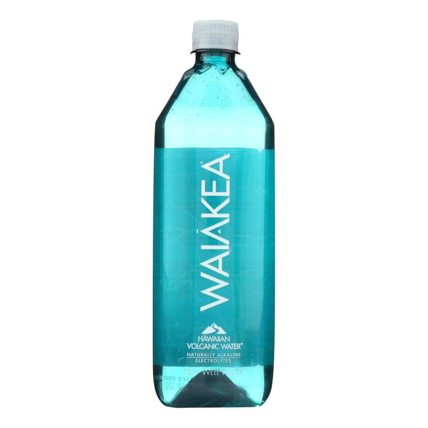 Waiakea Alkaline Hawaiian Volcanic Water - 12 Pack, 33.8 oz