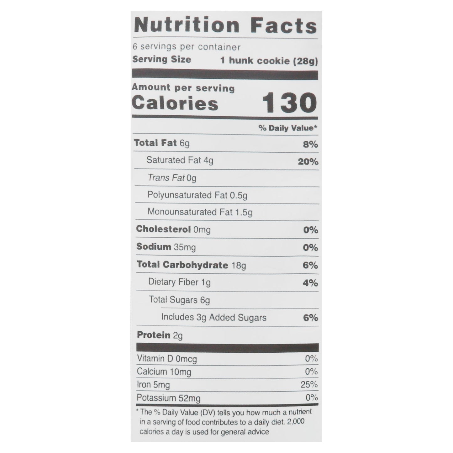 Heavenly Hunks Gluten-Free Birthday Cake Cookies 6-Pack