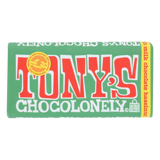 Tony's Chocolonely Milk Hazelnut Chocolate Bar Case (15)