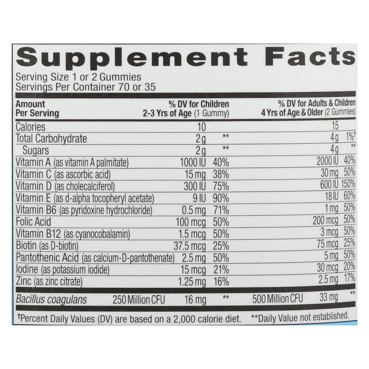 Olly - Vitamins Multi Child Berry - 1 Each - 70 Ct