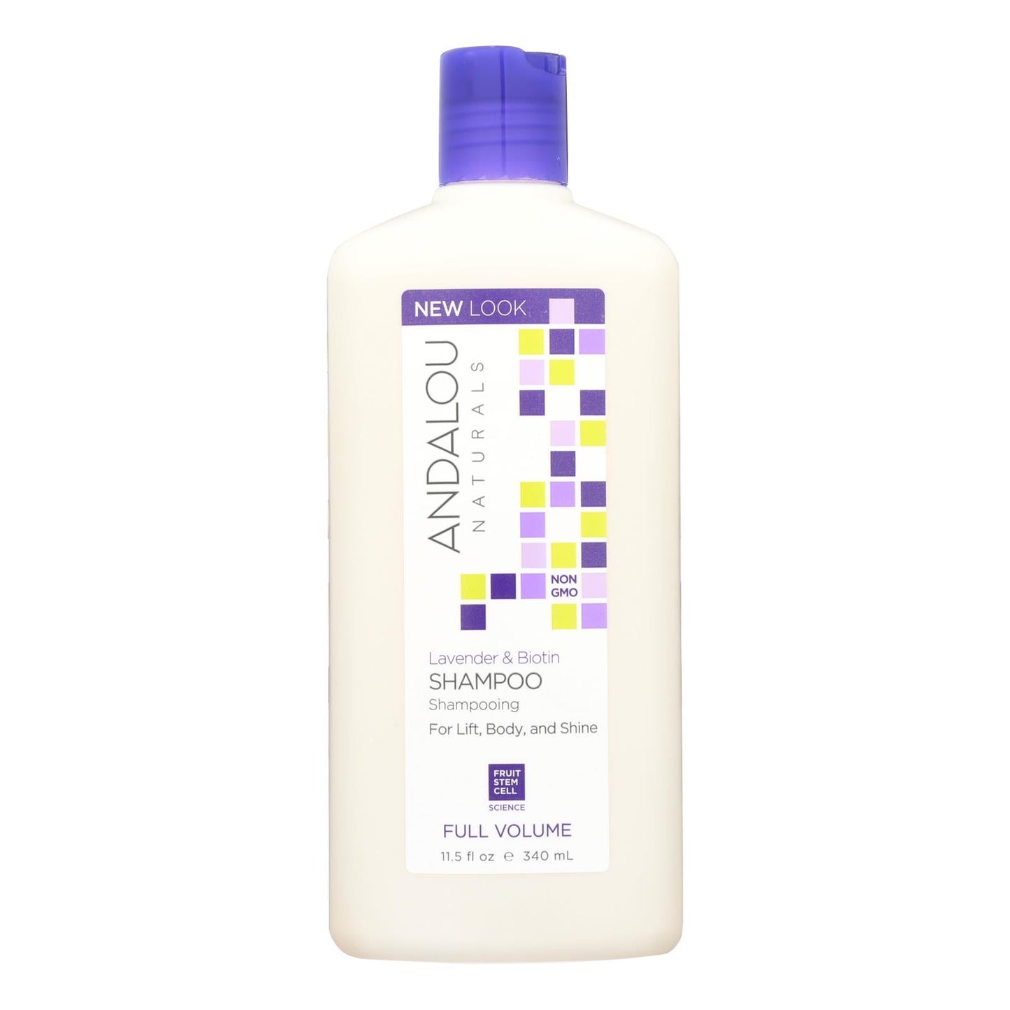 Andalou Lavender Biotin Volume Shampoo 11.5 Fl Oz