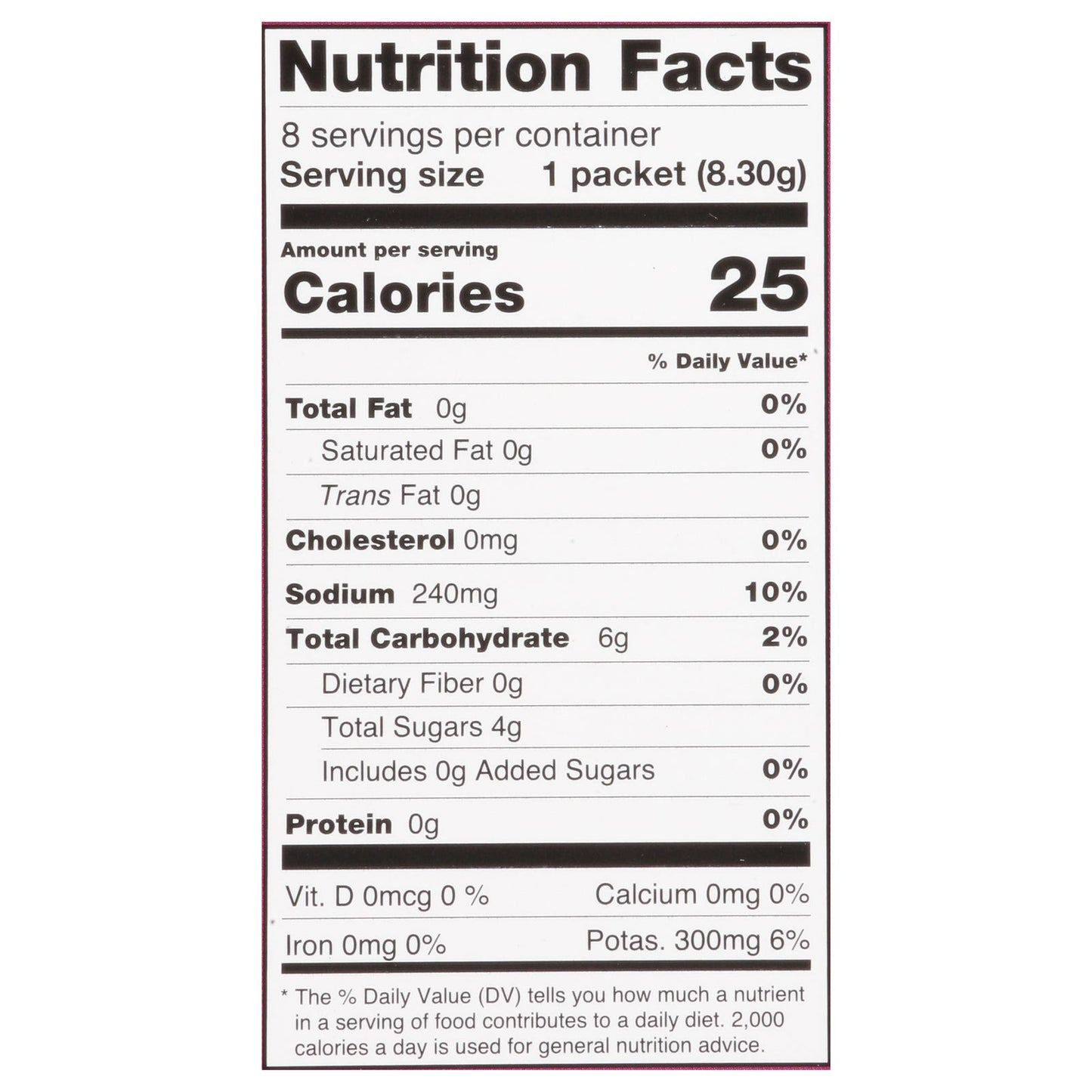 Cure Hydration Drink Mix Berry Pomegranate - 8 Pack