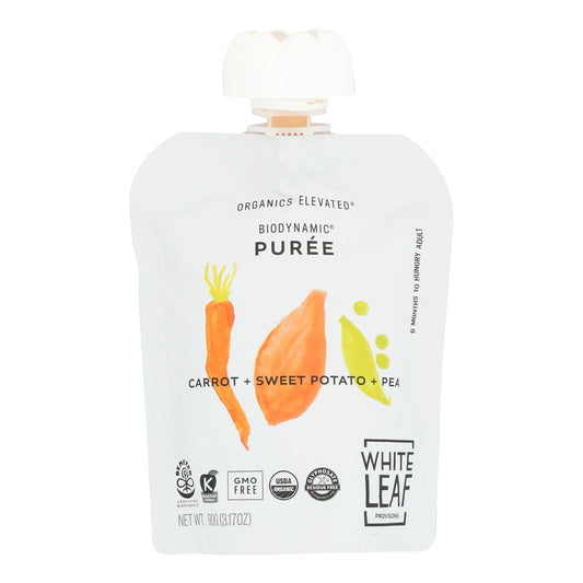 White Leaf Baby Food Sweet Potato - 6 Pack, 3.17 Oz