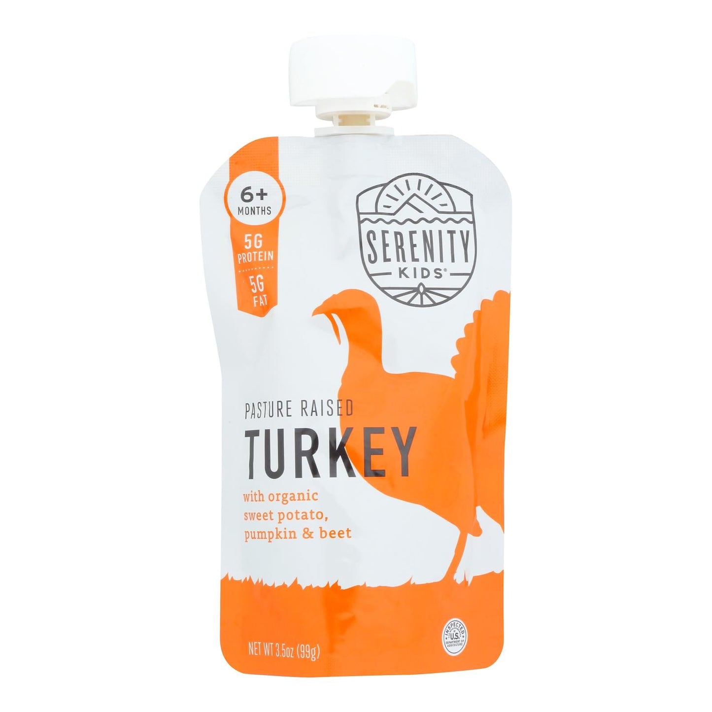 Serenity Kids Llc - Poch Turkey S Pot Pu Bt - Case Of 6-3.5 Oz