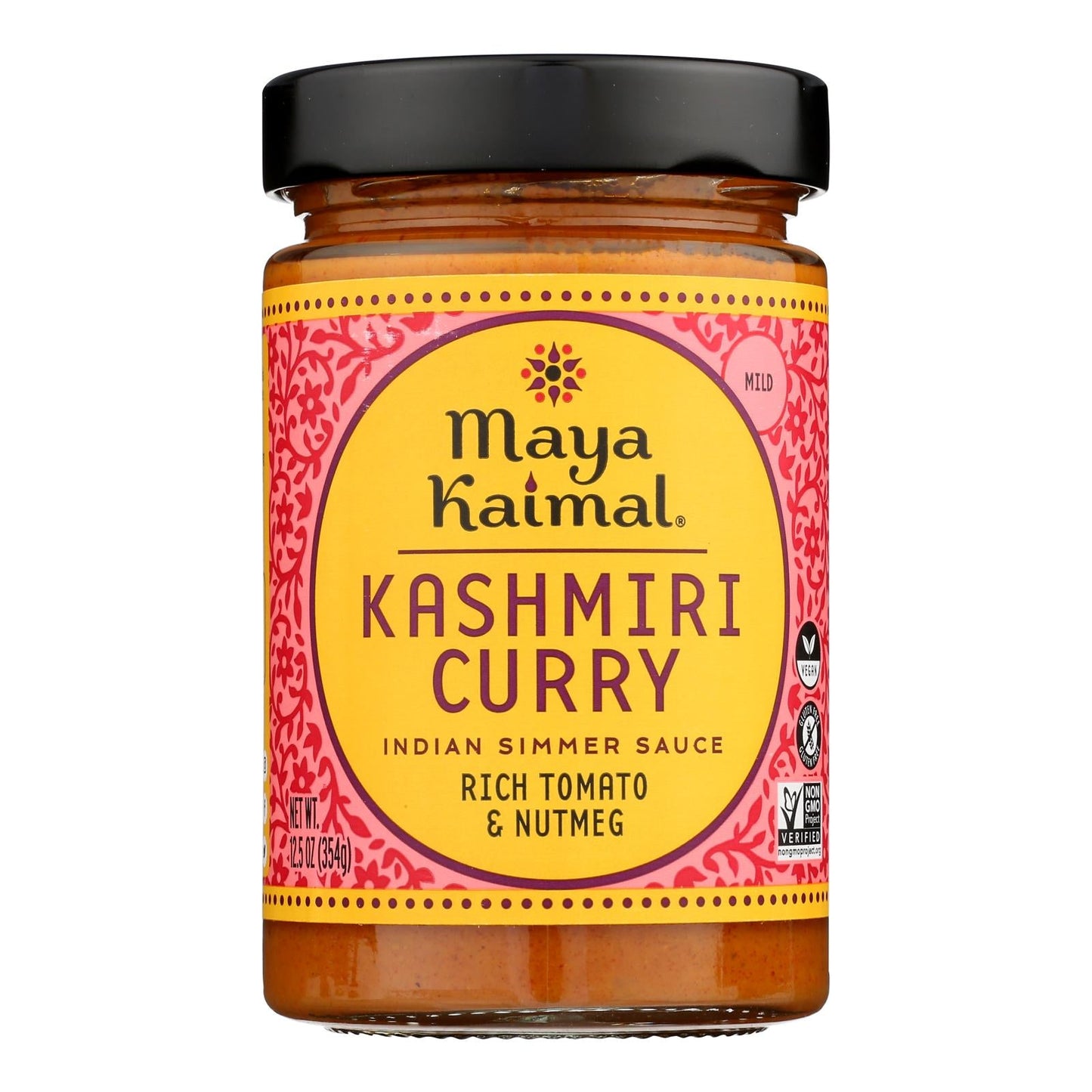 Maya Kaimal Kashmiri Curry Simmer Sauce - 6 Pack, 12.5 Oz