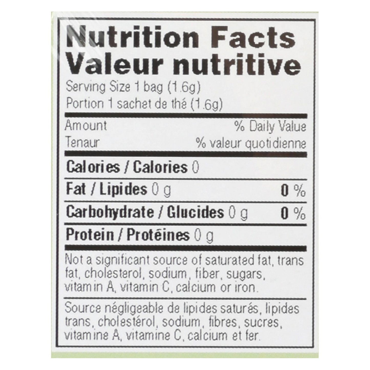 Uncle Lee's Organic Green Tea - 100 Bags