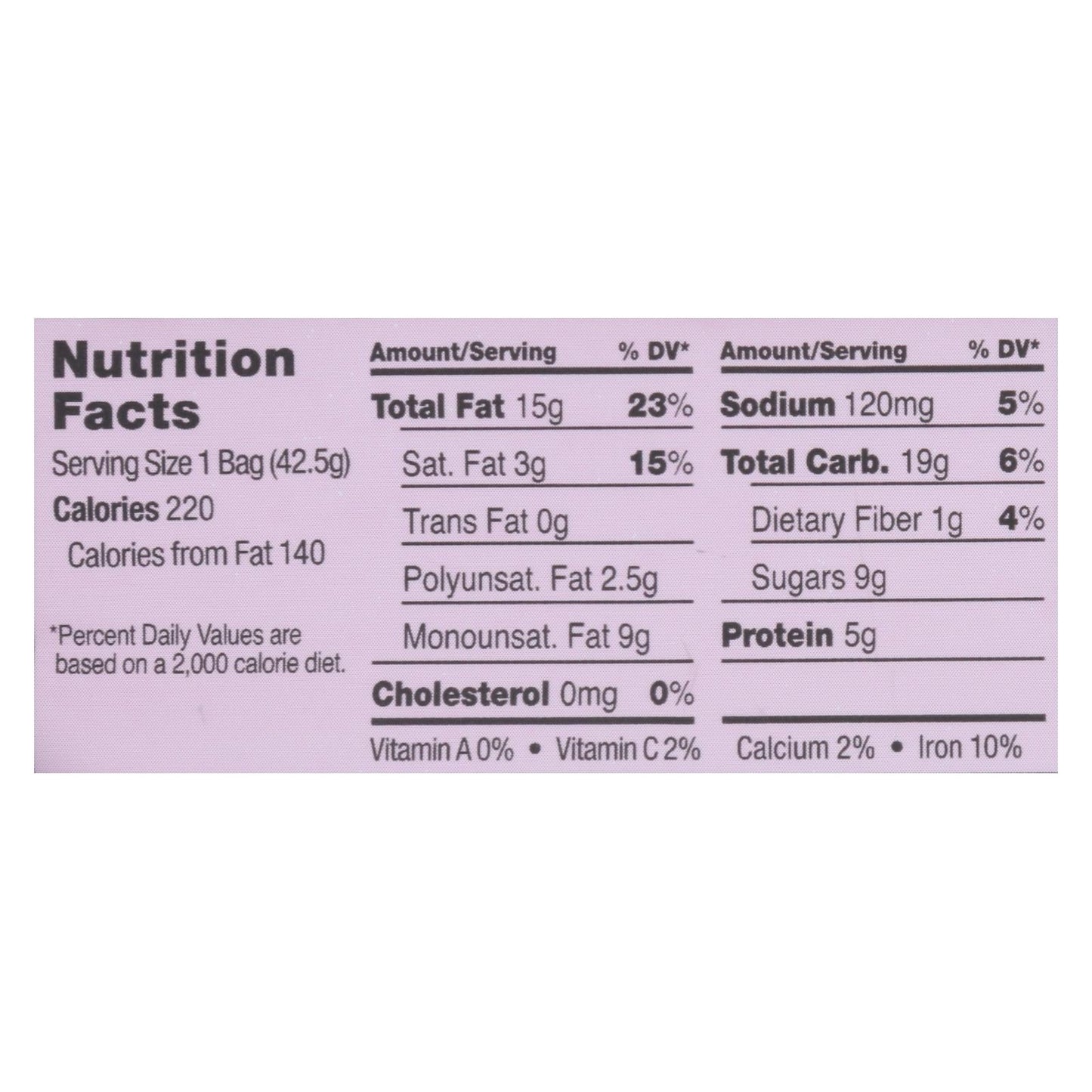 Sahale Cashew Snacks: Pomegranate & Vanilla, 1.5oz, 9-Pack