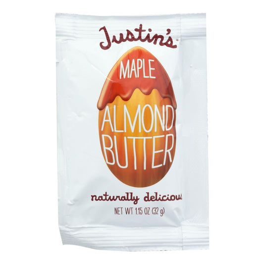 Justin's Maple Almond Butter Squeeze Pack, 10x1.15 Oz Case
