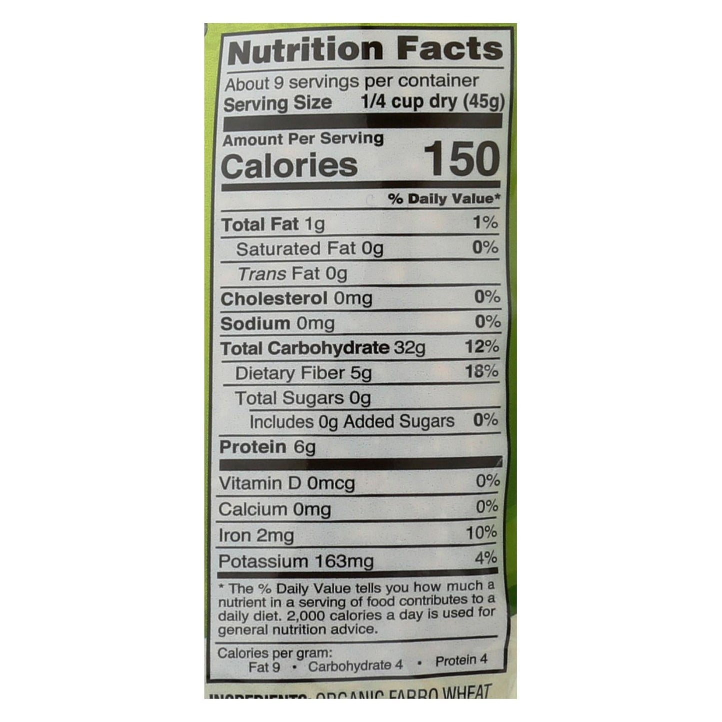 Nature's Earthly Choice Pearled Farro, 6-Pack, 14 Oz