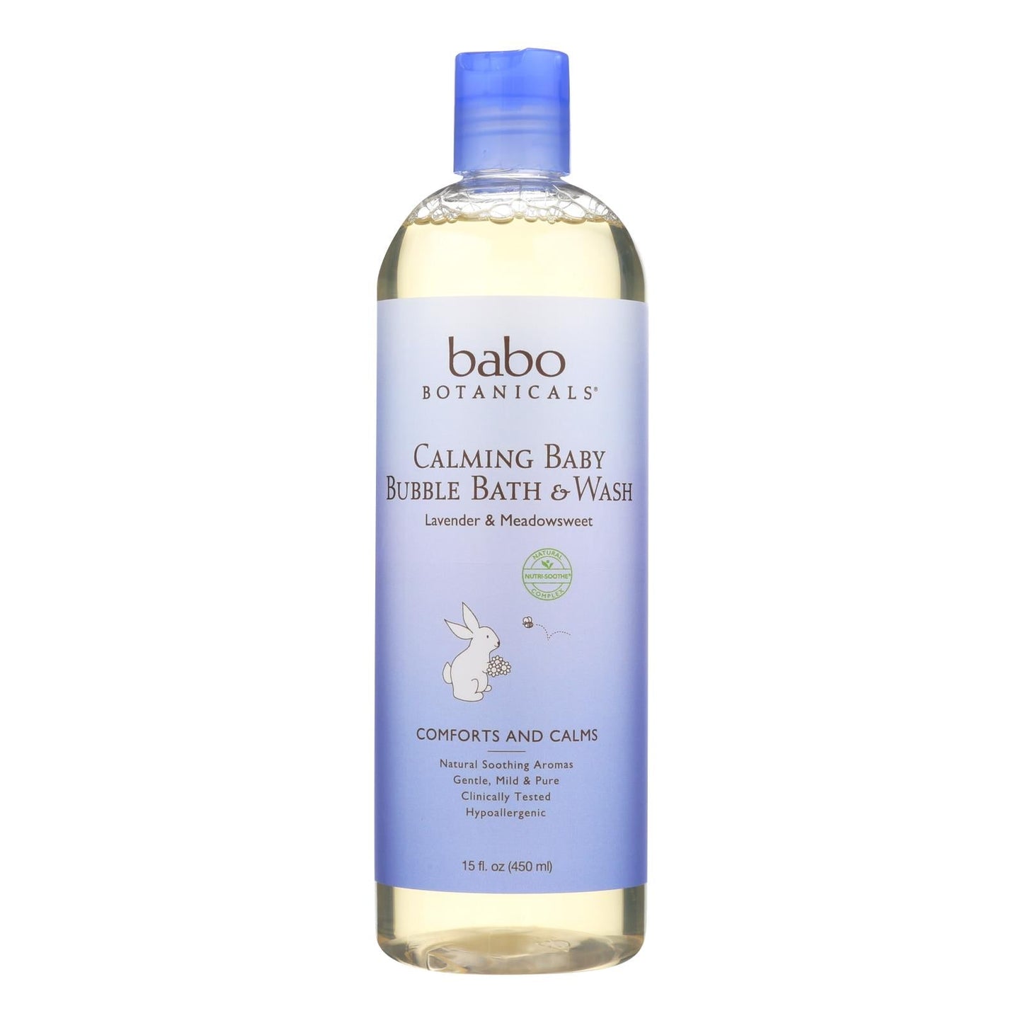 Babo Botanicals Calming Lavender 3-in-1 Wash - 15 Oz