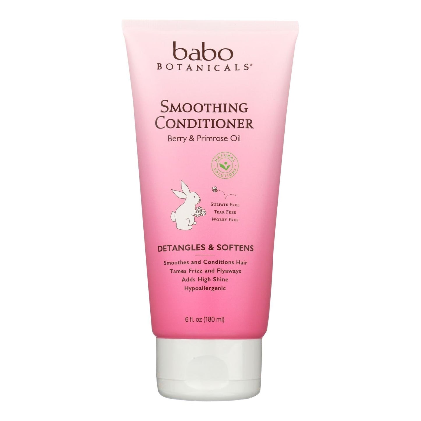 Babo Botanicals Berry Primrose Detangling Conditioner 6 Oz