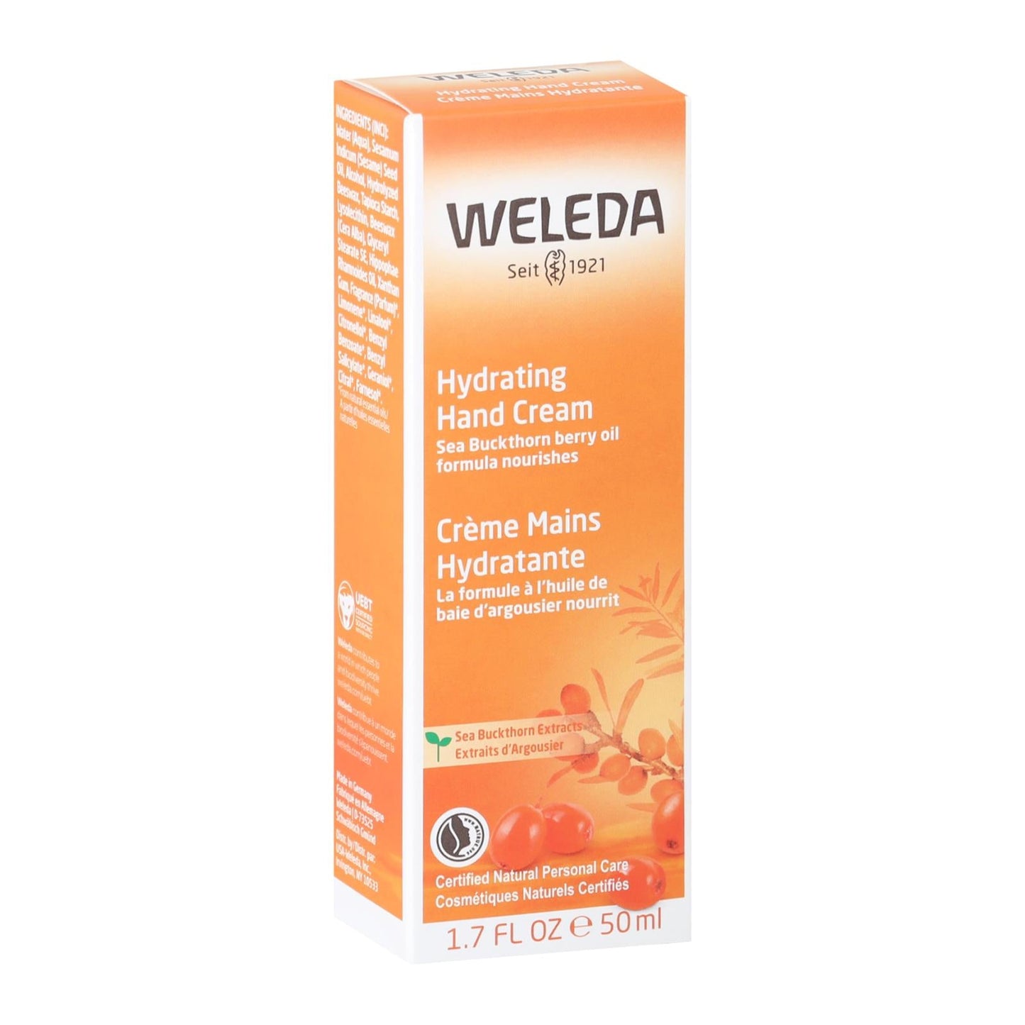 Weleda Hand Cream Sea Buckthorn - 1.7 Fl Oz