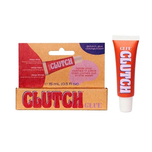 Clutch Glue Liquid Fashion Tape Clothes Adhesive (15ml)