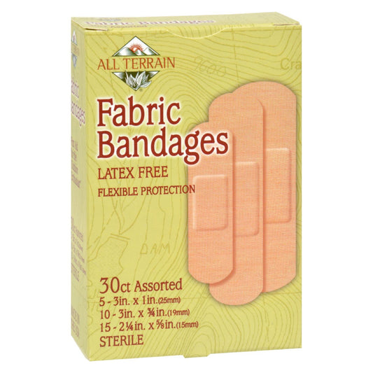 All Terrain - Bandages - Fabric Assorted - 30 Ct