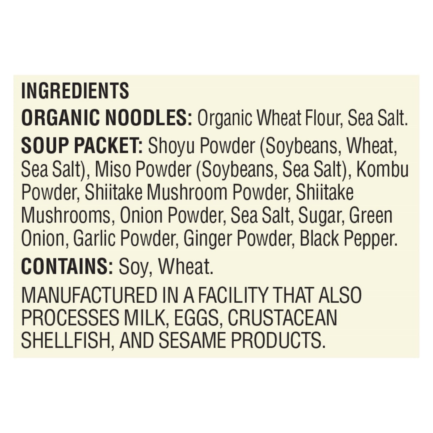 Koyo Shiitake Mushroom Ramen - Case Of 12 - 2 Oz