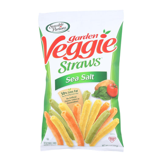 Veggie Straws Sea Salt - 12 Pack, 5 Oz Each