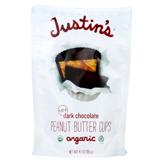 Justin's Organic Dark Chocolate Mini PB Cups, 6 Pack