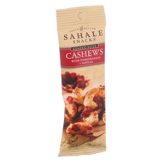 Sahale Cashew Snacks: Pomegranate & Vanilla, 1.5oz, 9-Pack
