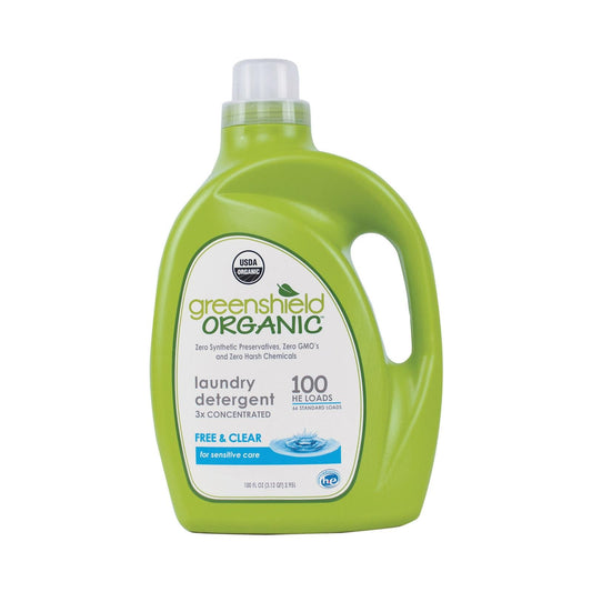 Green Shield Organic Free & Clear Laundry Detergent 2x100oz